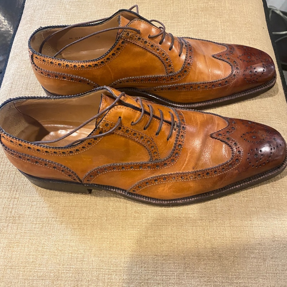 Sutor Mantellassi brown shoes! Great condition!